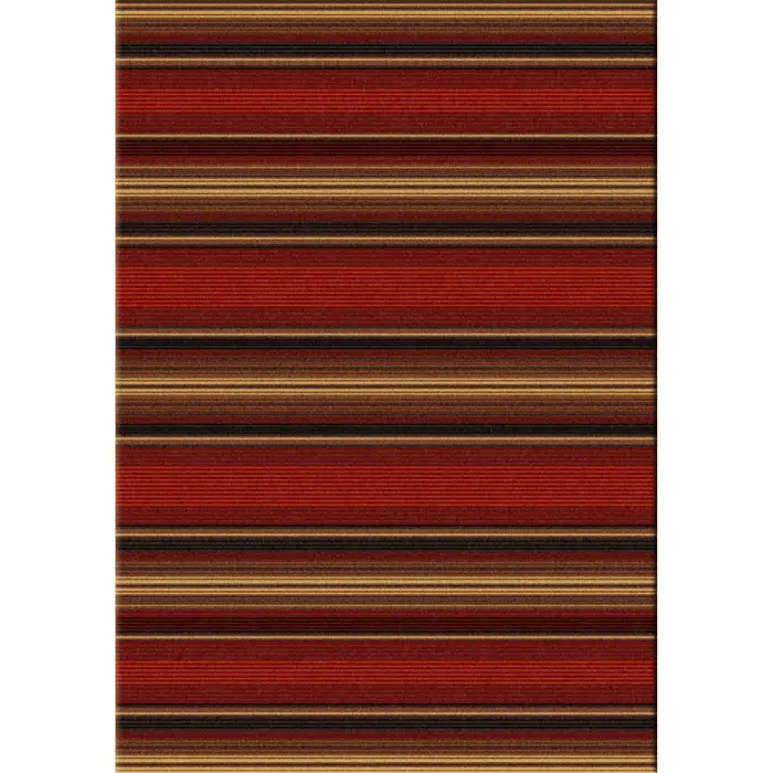0002MUL201 Santa Fe Stripe Multi 5x8 1