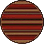 0002MUL296 Santa Fe Stripe Multi