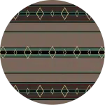 0004TUR296 Old Timer Turquoise