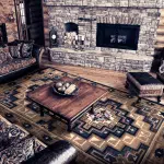 0010EAR201 High Rez earth Roomscene fireplace