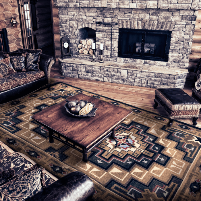 0010EAR201 High Rez earth Roomscene fireplace