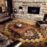 0010EAR201 High Rez rug American Dakota room scene