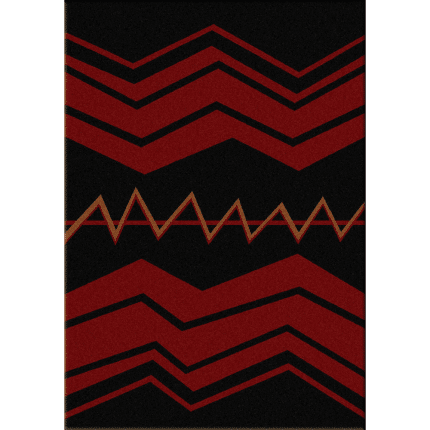 0014BLK201 War Path 2 Black 5x8 1