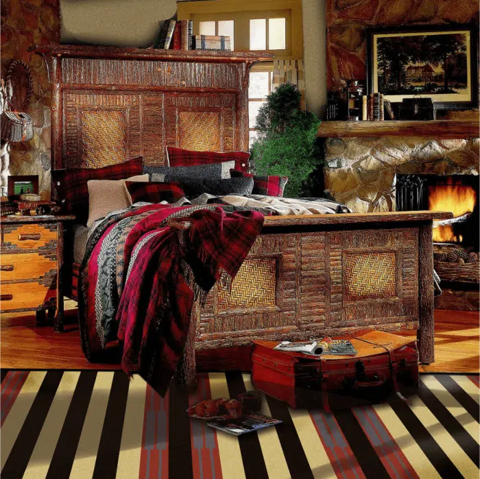 0016MUL201 Chief Stripe Multi 5x8 Lifestyle Shot 2