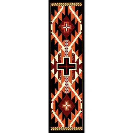 0080BLK217 Rustic Cross Black