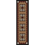 0081BRN217 Cami Blanket Brown
