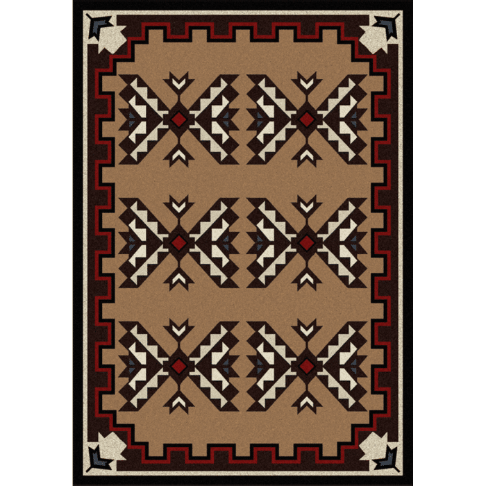 0084BRN201 Cami Blanket Brown 5x8 1