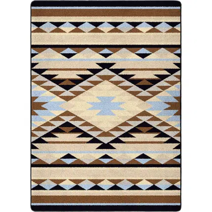 0101BLU201 Sallisaw Blue 5x8 New