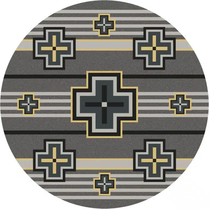 0104GRY296 Bounty gray Round