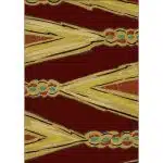 0115RED201 Finger Weave Red