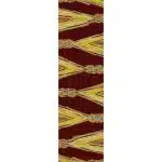 0115RED217 Finger Weave Red