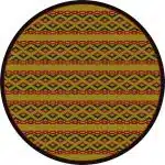 0122DCH296 Basket Weave Dark Chocolate