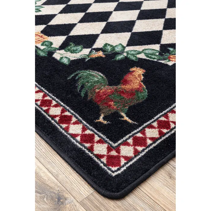 0123BLK201 High Country Rooster Black Corner New