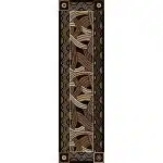 0127BLK217 Hand Coiled Black