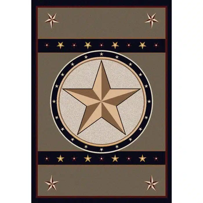 0140GRN201 Sage Star Green 5x8 1