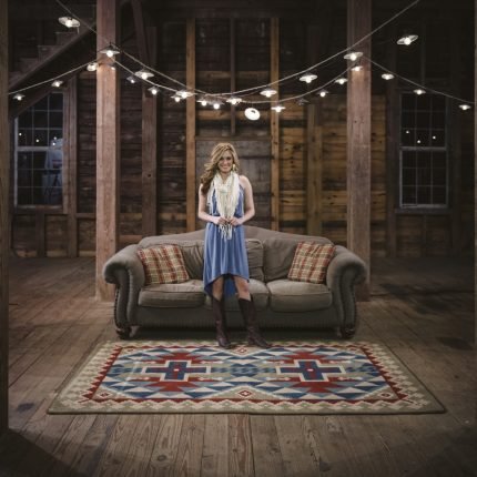 0166KIL201 Tribesman rug American Dakota