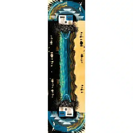 0207BLU217 Boogie Blue 2x8 Runner