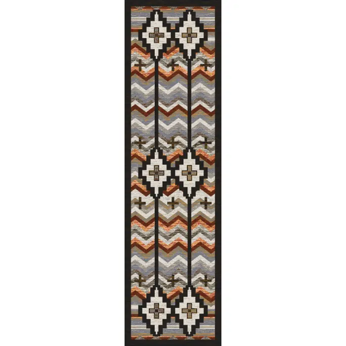 0214HAR217 Shake Your Shawl Harvest 2x8 Runner