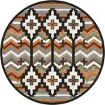0214HAR296 Shake Your Shawl Harvest 8ft Round