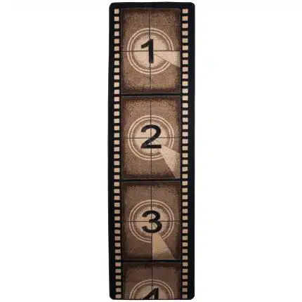 0287BRN217 Film Strip Brown
