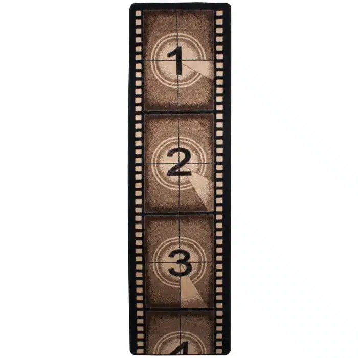 0287BRN217 Film Strip Brown