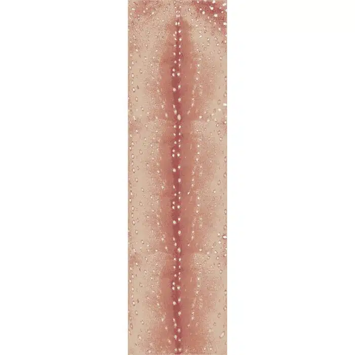 0361BLS217 Spotted Hide Blush 2x8 Runner