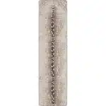 0361GRY217 Spotted Hide Oatmeal with Hint of Gray 2x8 Runner