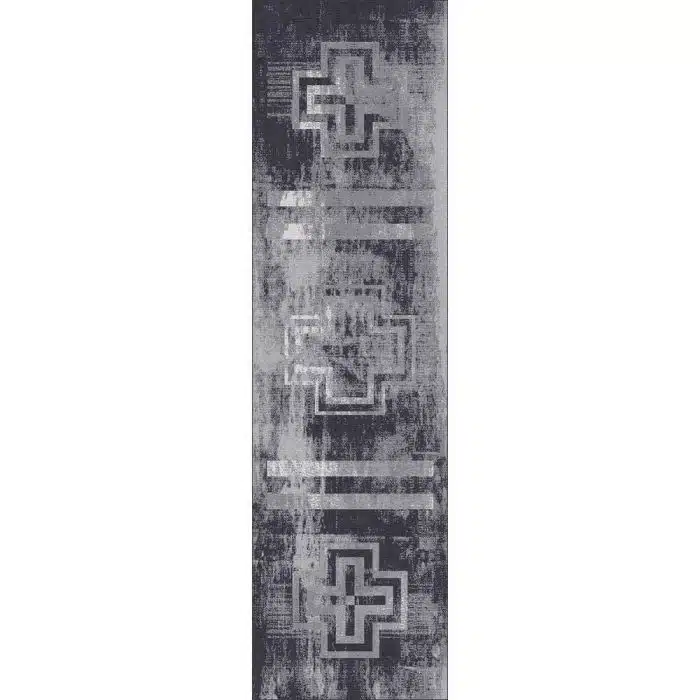 0400ASP217 Distressed Bounty Asphalt 2x8 Runner