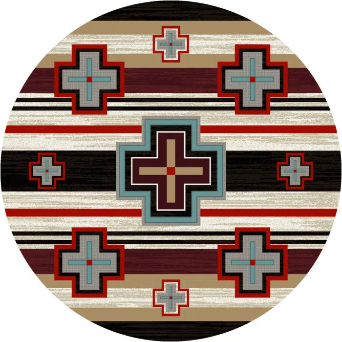 0422FUE296 Cross Roads Fuego 8ft Round