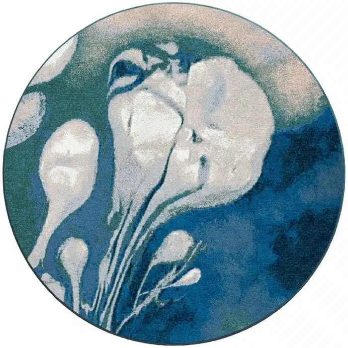 Abstract Jellyfish Ocean Blue 2 1