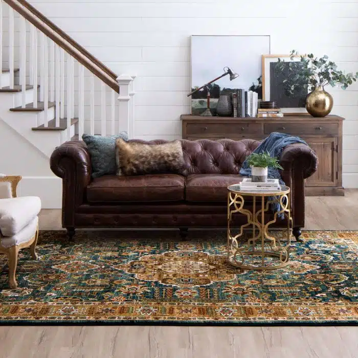 Aksum Aquamarine (90933 50123) Traditional Rugs