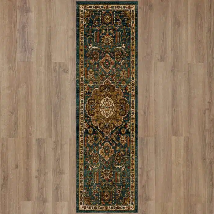 Aksum Aquamarine (90933 50123) Traditional Rugs