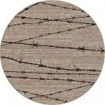 Barbed Wire Natural 8RD ST V