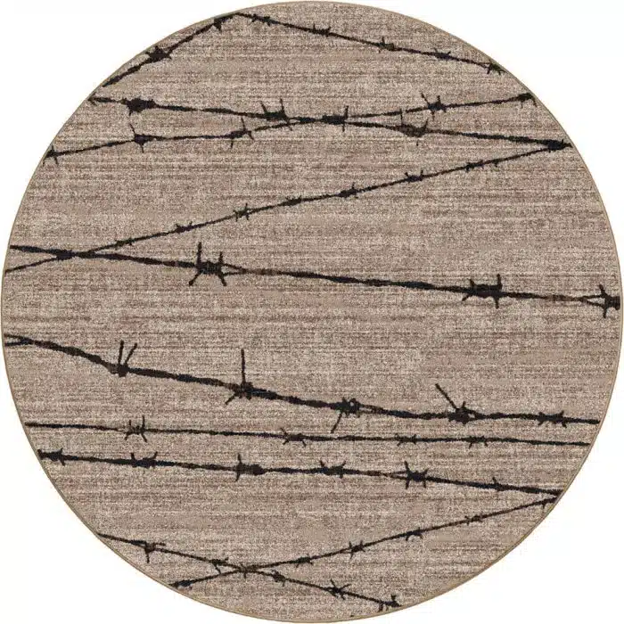 Barbed Wire Natural 8RD ST V