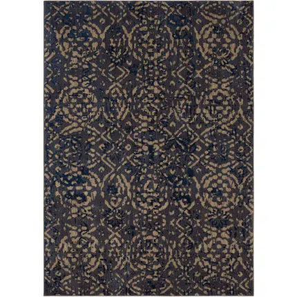 Block Print Ink Blue 1