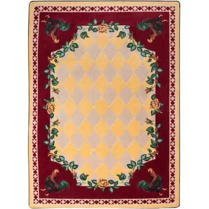 High Country Rooster Yellow 5x8 copy