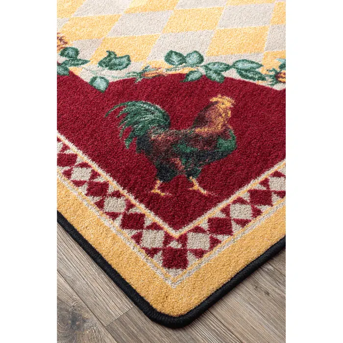 High Country Rooster Yellow Corner