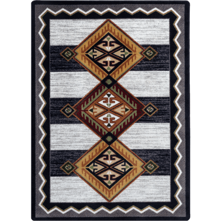 Lineage Black White 5x8 1
