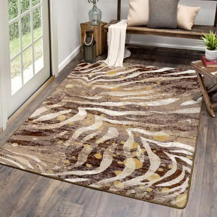 Modern Zebra Gold Splash RS