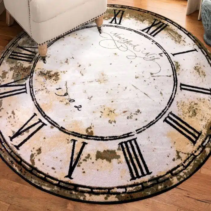 New York Clock Distressed RS