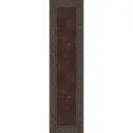 Nubuck Dark Chocoate 2x8 Runner