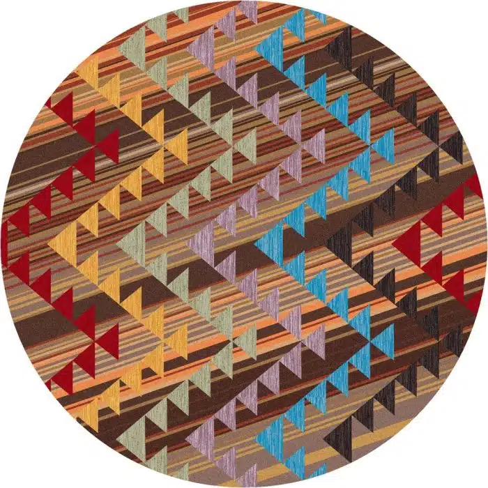 OKA0352MUL296 Time Travel OKA Multi 8ft Round