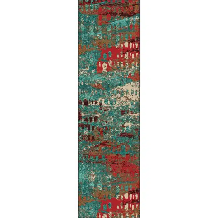 OKA0360TUR217 Forward Shift Turquoise 2x8 Runner