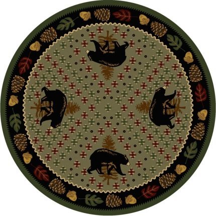 Patchwork Bear Green 2 1