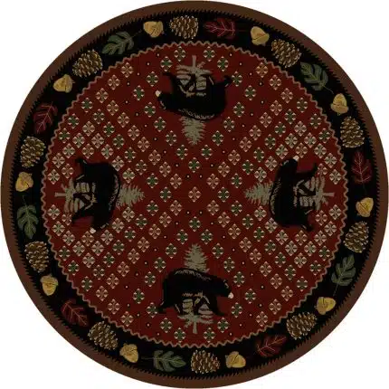 Patchwork Bear Red 2 1
