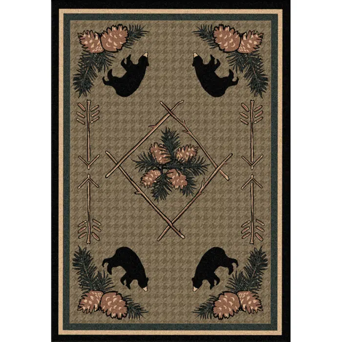 Pine Cone Bears Green 1 1