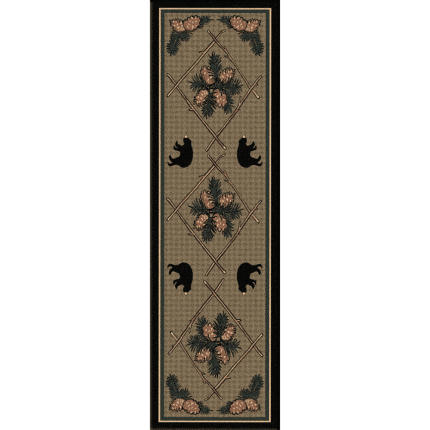Pine Cone Bears Green 2 1