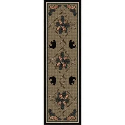 Pine Cone Bears Green 2 1