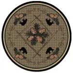 Pine Cone Bears Green 3 1