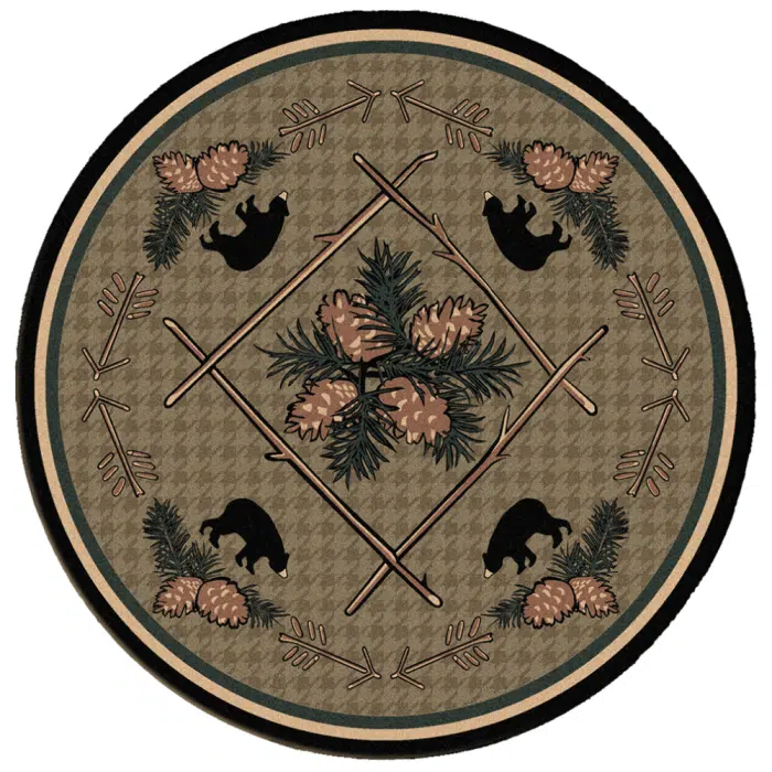 Pine Cone Bears Green 3 1